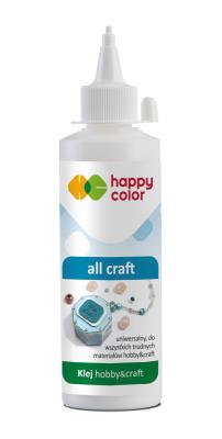 Opakowanie Klej All Craft butelka Happy Color 250g