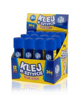 Opakowanie Klej w sztyfcie 36g (12szt) ASTRA