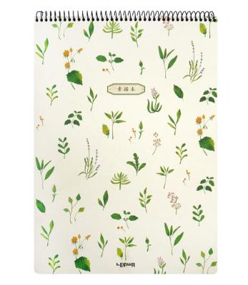 Opakowanie Kołoszkicownik A3/40K zioła pomarańczowe kwiatki