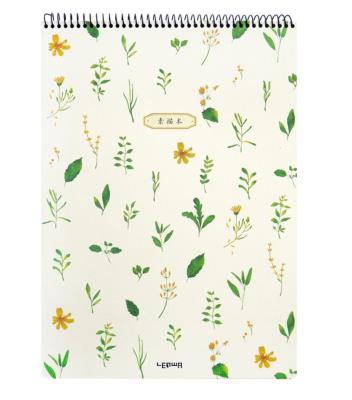 Opakowanie Kołoszkicownik A3/40K zioła zółte kwiatki