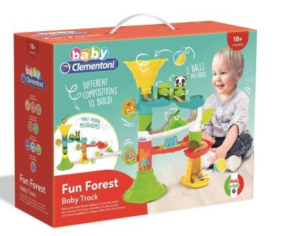 Leśna zjeżdżalnia. Wydawca: Clementoni. SmakLiter.pl Opakowanie Leśna zjeżdżalnia