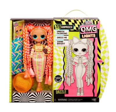 Opakowanie LOL Surprise Omg Doll Ligts Series Glitter Queen