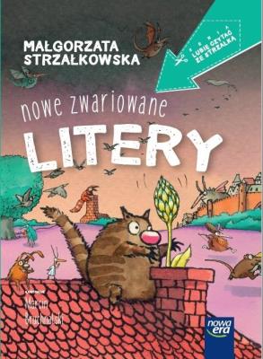 Okładka książki Lubię czytać zs strzałką. Nowa zwariowane litery