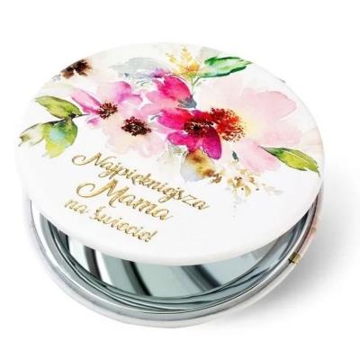 Opakowanie Lusterko składane - Dzień mamy (magnolia)