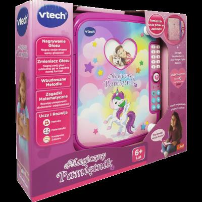 Magiczny pamiętnik Vtech 61243. Wydawca: Vtech. SmakLiter.pl Opakowanie Magiczny pamiętnik Vtech 61243