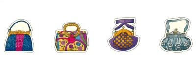 Opakowanie Magnesy dekoracyjne MGN 003 4szt ROSSI