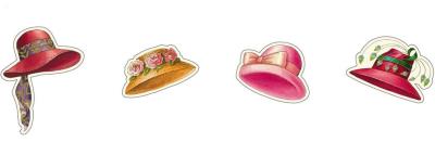 Opakowanie Magnesy dekoracyjne MGN 006 4szt ROSSI