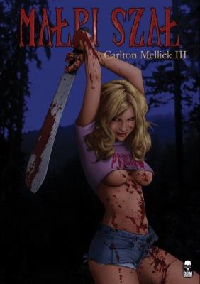 Małpi Szał. Autor: Mellick Carlton III. SmakLiter.pl Okładka książki Małpi Szał