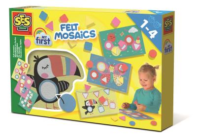 Moja pierwsza mozaika z filcu. Wydawca: SES NL. SmakLiter.pl Opakowanie Moja pierwsza mozaika z filcu