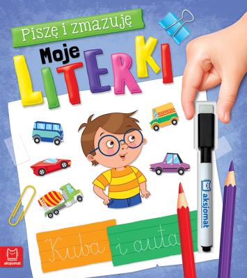 Okładka książki Moje literki. Piszę i zmazuję
