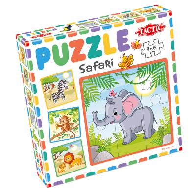 Opakowanie Moje pierwsze puzzle: Safari 4x6el.