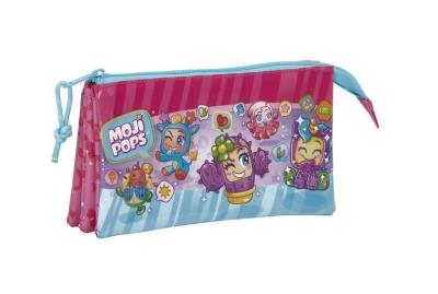 Opakowanie MojiPops Piórnik trzykomorowy