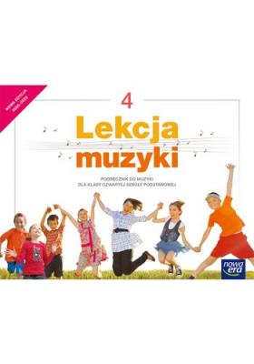 Okładka książki Muzyka SP 4 Lekcja muzyki. Podr. NE w.2020