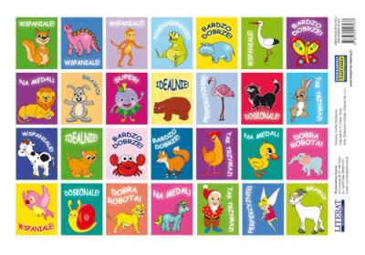 Okładka książki Naklejki motywacyjne Wspaniale!