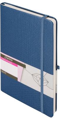 Opakowanie Notes A5 Kropki Rubi Niebieski ANTRA