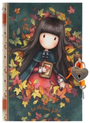 Opakowanie Notes z kłódką - Autumn Leaves