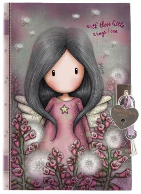 Opakowanie Notes z kłódką - Little Wings