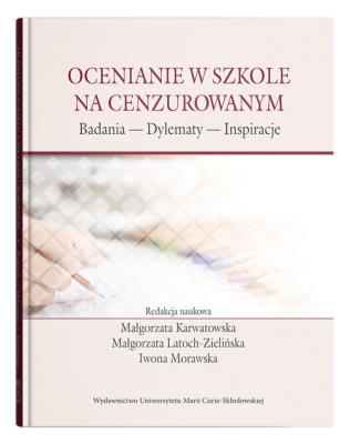 Okładka książki Ocenianie w szkole na cenzurowanym