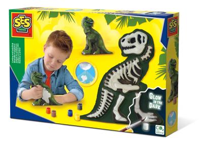 Opakowanie Odlew ze szkieletem - Dinozaur T-rex