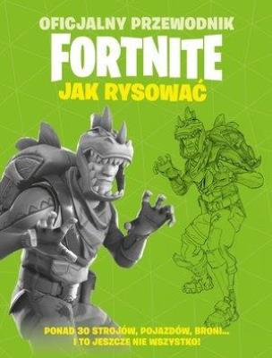 Okładka książki Oficjalny przewodnik Fortnite. Jak rysować