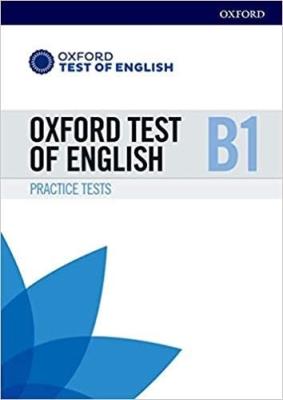 Okładka książki Oxford Test of English B1 Practice Tests