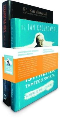 Pakiet: Mam pewność istnienia.../Czekam na Was. Autor: ks. Jan Kaczkowski. SmakLiter.pl Okładka książki Pakiet: Mam pewność istnienia.../Czekam na Was