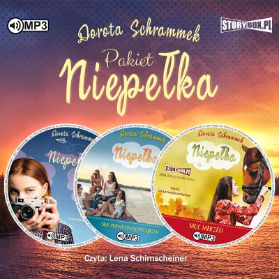 Pakiet: Niepełka Audiobook. Autor: Dorota Schrammek. SmakLiter.pl Okładka książki Pakiet: Niepełka Audiobook