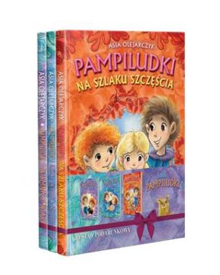 Pakiet Pampiludki. Autor: Olejarczyk Asia. SmakLiter.pl Okładka książki Pakiet Pampiludki