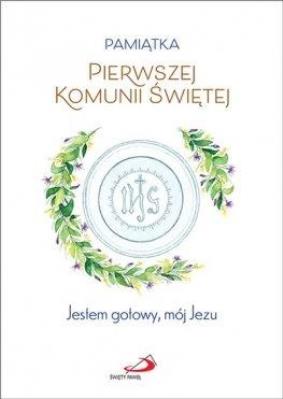 Okładka książki Pamiątka Pierwszej Komunii Św. - Dla chłopca