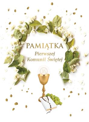 Okładka książki Pamiątka Pierwszej Komunii Świętej