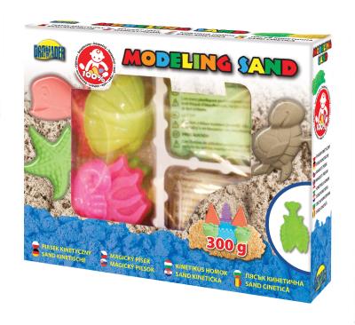 Opakowanie Piasek kinetyczny 300g z foremkami