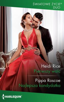 Pierwszy walc / Światowe Życie Duo. Autor: Rice Heidi. SmakLiter.pl Okładka książki Pierwszy walc / Światowe Życie Duo