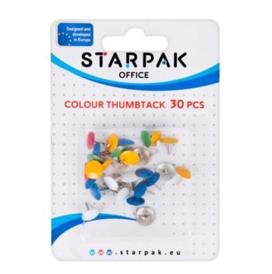 Opakowanie Pinezki kolorowe 30szt