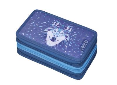 Opakowanie Piórnik B.W. potrójny Etui Wild Animal Wolf