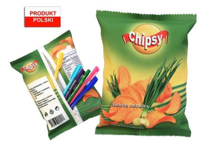 Piórnik Chipsy cebulkowe WAR-1106 WARTA. Wydawca: Warta. SmakLiter.pl Opakowanie Piórnik Chipsy cebulkowe WAR-1106 WARTA