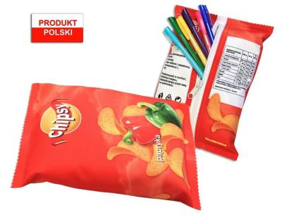 Piórnik Chipsy paprykowe WAR-1107 WARTA. Wydawca: Warta. SmakLiter.pl Opakowanie Piórnik Chipsy paprykowe WAR-1107 WARTA