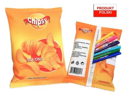 Piórnik Chipsy solone WAR-1105 WARTA. Wydawca: Warta. SmakLiter.pl Opakowanie Piórnik Chipsy solone WAR-1105 WARTA