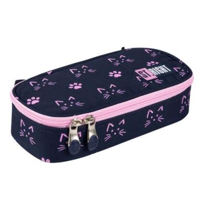 Opakowanie Piórnik saszetka usztywniona z wewnętrzną klapką PC2 KOCIE ŁAPKI