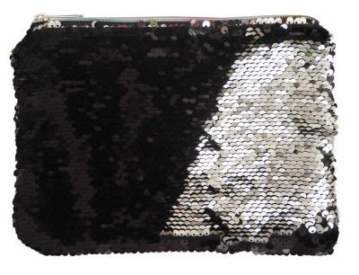 Opakowanie Piórnik szaszetka cekinowa czarna