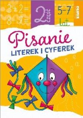 Pisanie literek i cyferek cz.2. Autor: praca zbiorowa. SmakLiter.pl Okładka książki Pisanie literek i cyferek cz.2