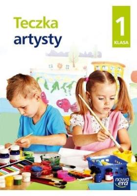 Plastyka SP 1 Teczka artysty. NE. Autor: Elżbieta Kacprzak, Anna Ładzińska, Nina Gryzoń. SmakLiter.pl Okładka książki Plastyka SP 1 Teczka artysty. NE