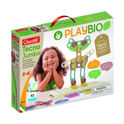 Playbio Tecno Jumbo. Wydawca: Quercetti. SmakLiter.pl Opakowanie Playbio Tecno Jumbo