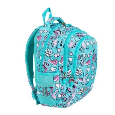 Opakowanie Plecak 3-komorowy BP26 Pastelowe lamy