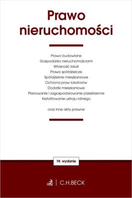Prawo nieruchomości oraz inne akty prawne. Autor:   Praca zbiorowa. SmakLiter.pl Okładka książki Prawo nieruchomości oraz inne akty prawne