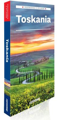Przewodnik z atlasem. Toskania. Autor: Kowalska Kamila. SmakLiter.pl Okładka książki Przewodnik z atlasem. Toskania