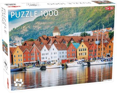 Opakowanie Puzzle 1000 Bergen Harbour