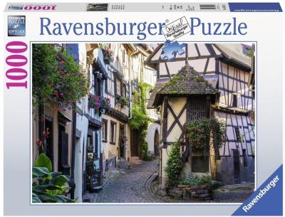 Opakowanie Puzzle 1000 Francuskie miasteczko Eguisheim