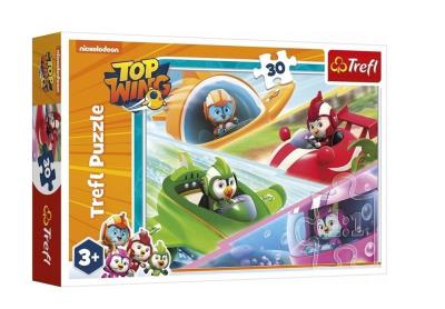 Opakowanie Puzzle 30 Wyścig Ptasiej Akademii TREFL