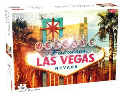 Opakowanie Puzzle 500 Welcome to Las Vegas