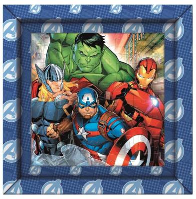 Puzzle 60 Frame Me Up Avengers. Wydawca: Clementoni. SmakLiter.pl Opakowanie Puzzle 60 Frame Me Up Avengers